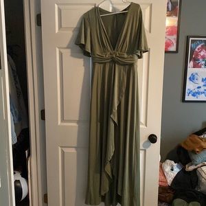 Bridesmaid Dress by Dress Day; Size L worn once super comfortable and beautiful!